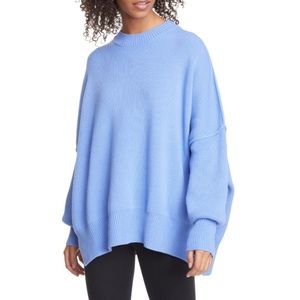 Free People Easy Street Tunic, size small in cornflower blue